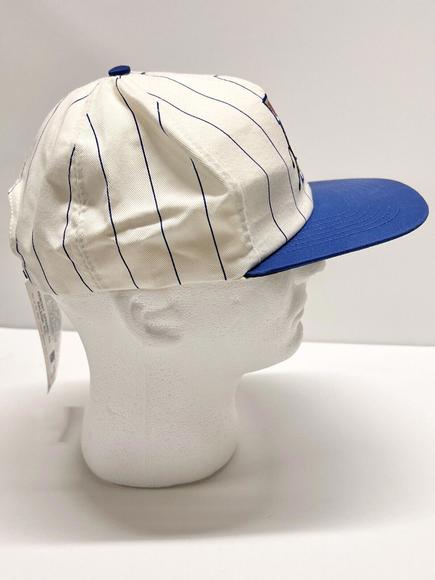 VTG Durham Bulls Snapback Hat RARE NOS MLB TAGS Striped USA NC Tampa Rays Minor - Picture 6 of 12